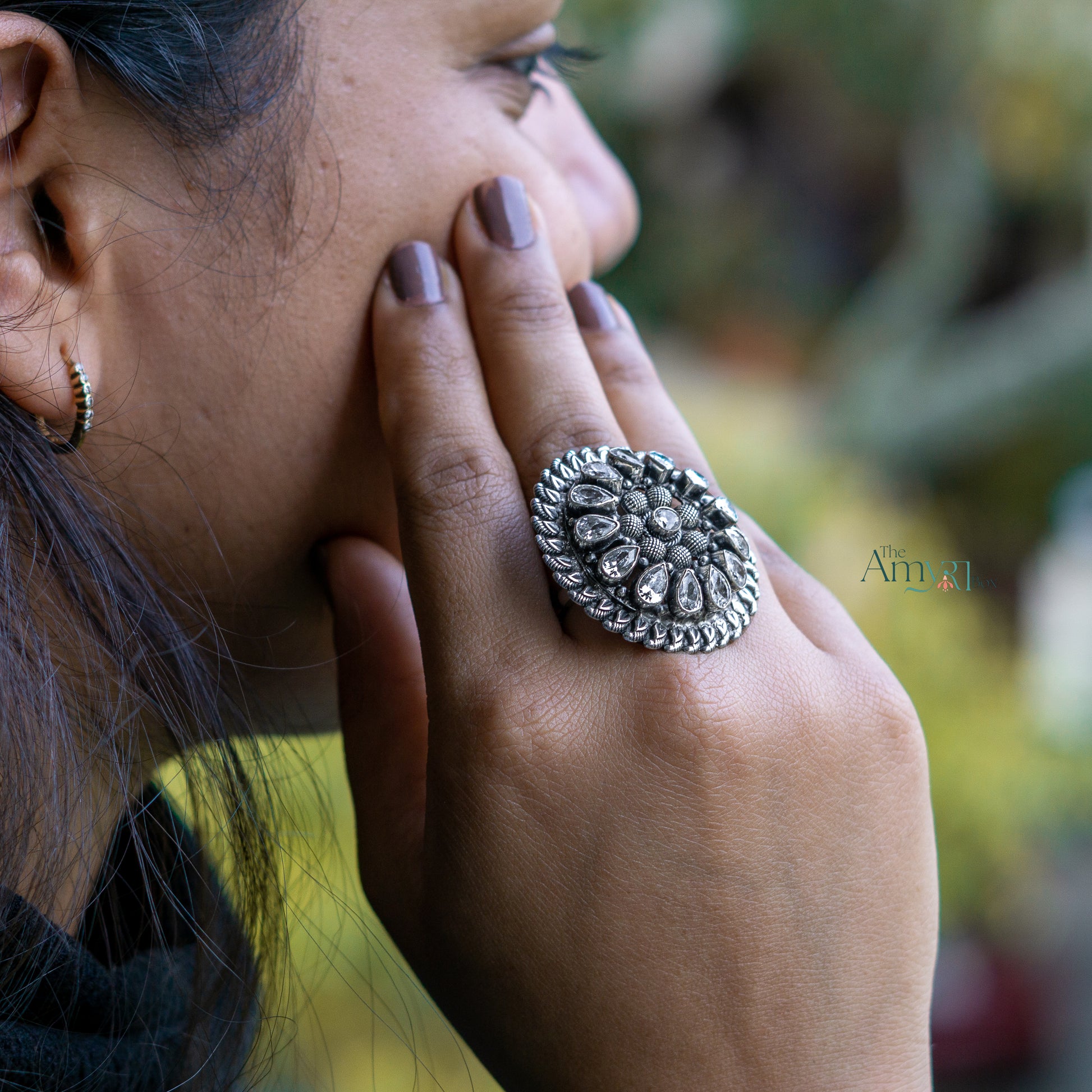 Crystal Temple Ring - The Amyra Box