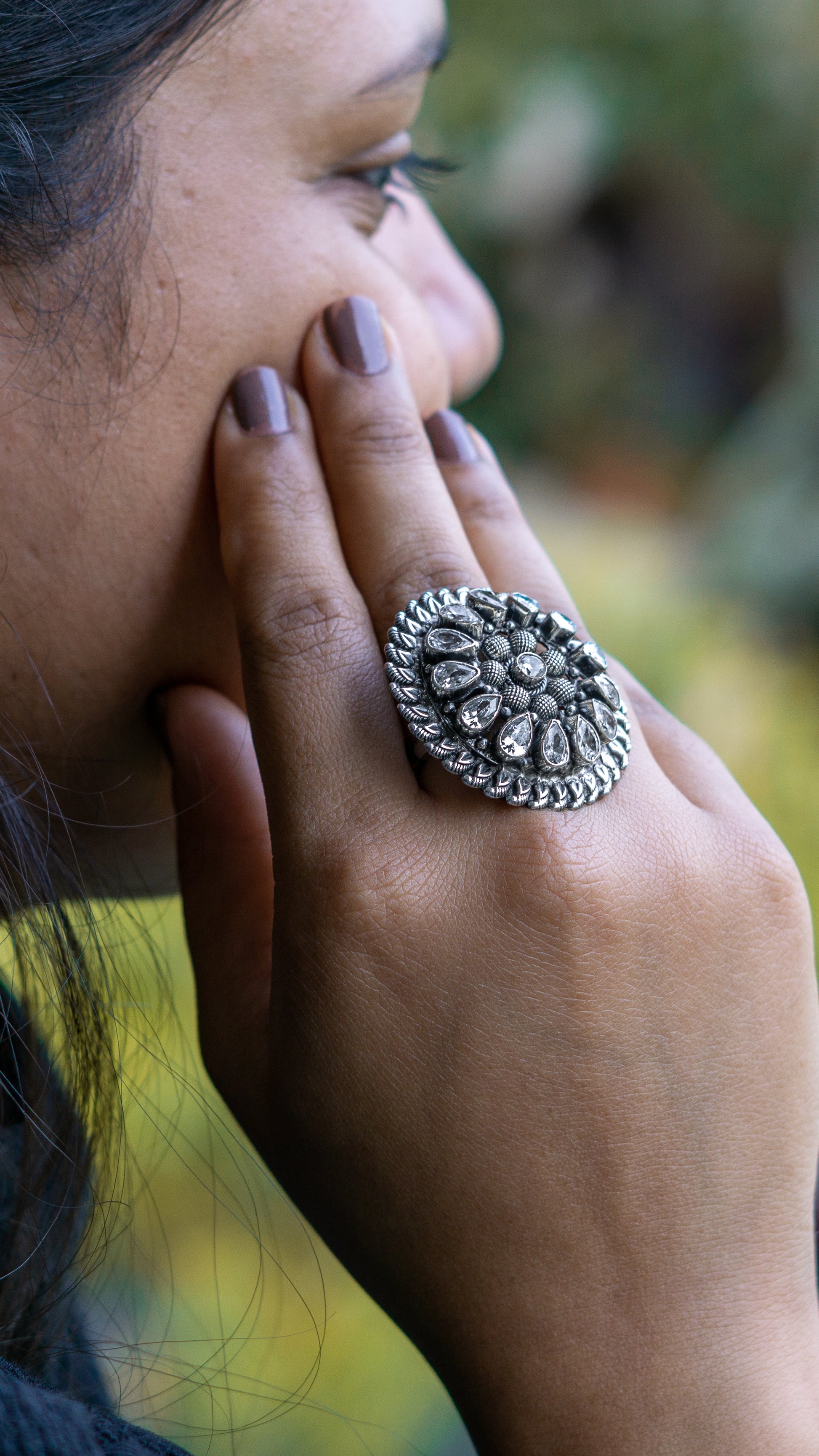 Crystal Temple Ring - The Amyra Box