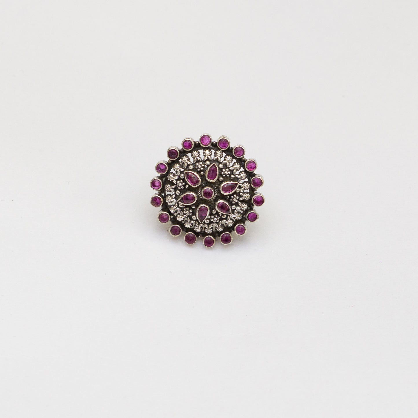 Ruby Temple Ring - The Amyra Box