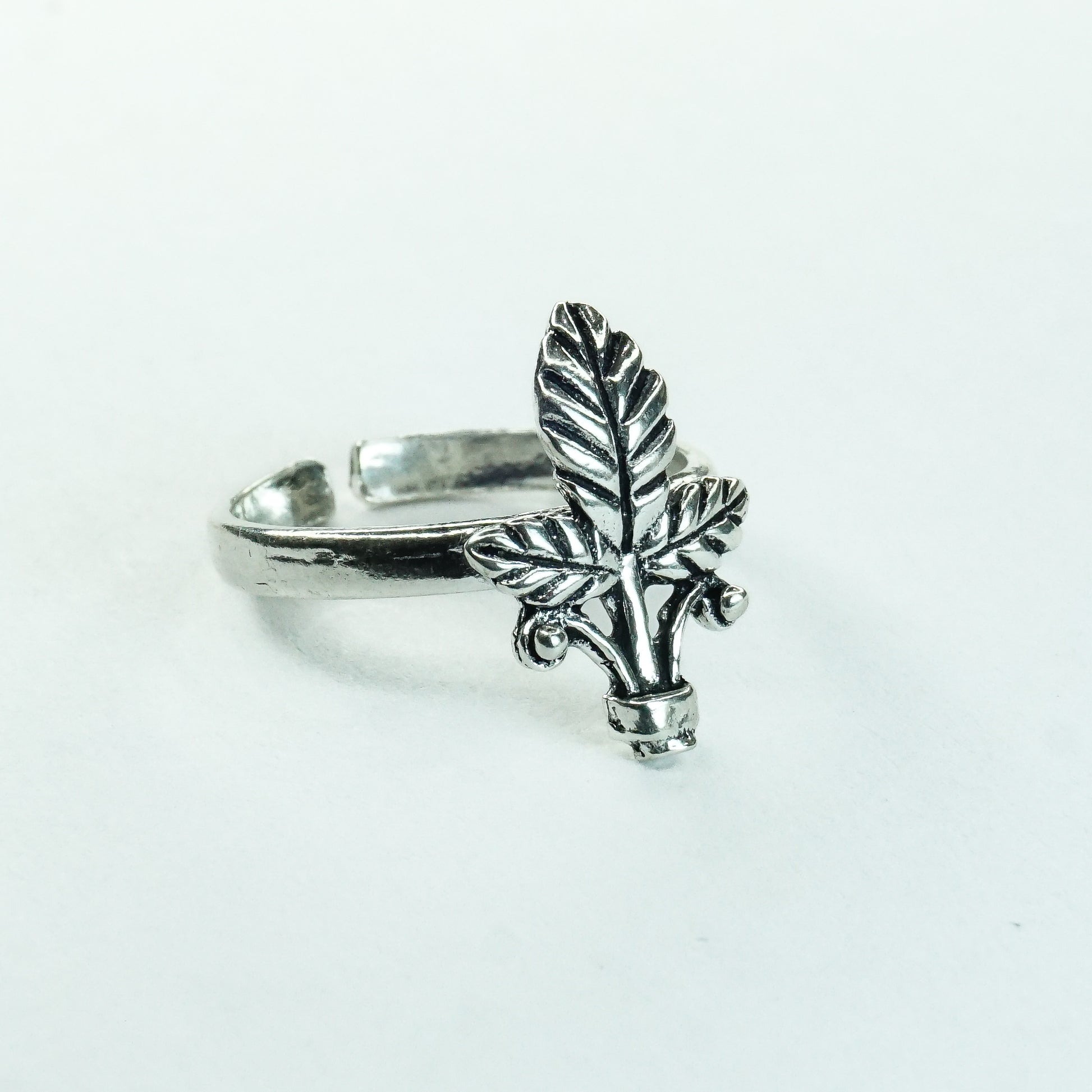 Frond Toe Ring - The Amyra Box