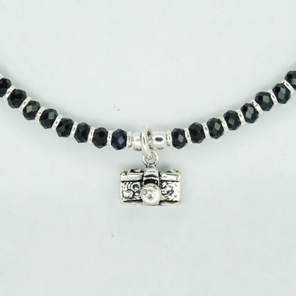 Camera Charm Anklet - The Amyra Box