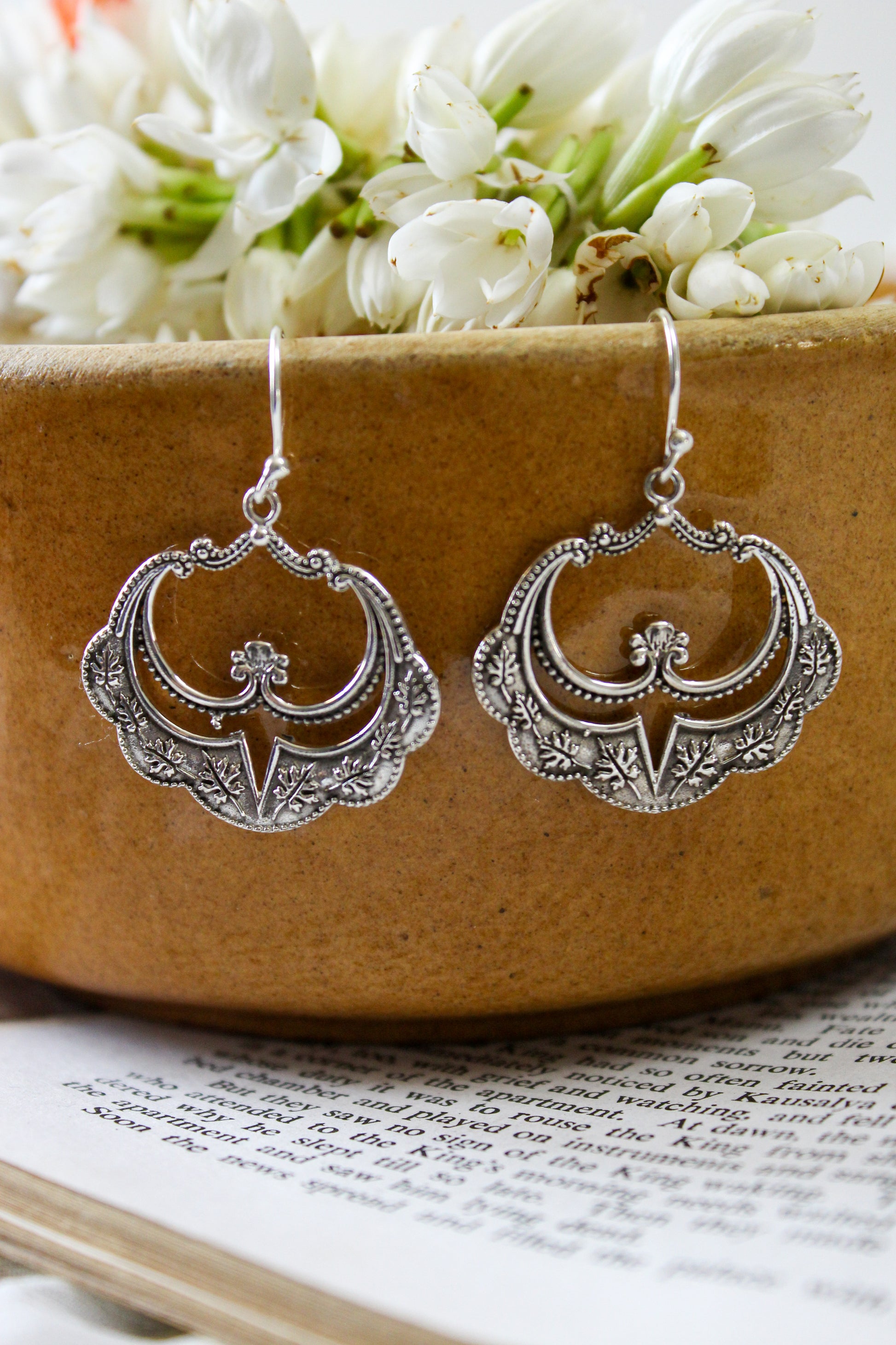 Intricate Pankh Earrings - The Amyra Box