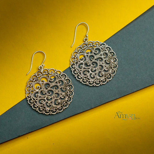 Henna hook Earrings - The Amyra Box