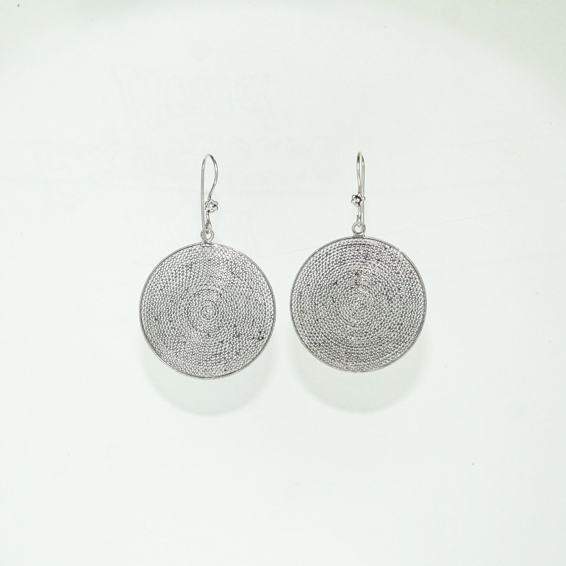 Circular Coil Earrings - The Amyra Box